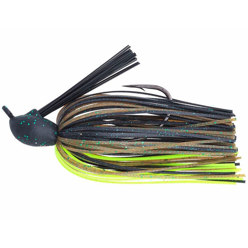 Casting Jig|1/2 oz / 14.0 g|3/8 oz / 10.5 g|Texas Craw|Black|Black Blue|Green Pumpkin Craw|Green Pumpkin Pepper