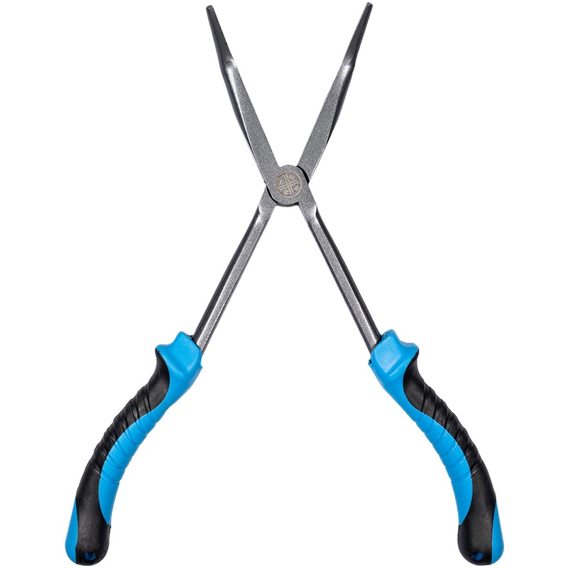 Lsezange gebogen / Bent Nose Pliers / 28 cm