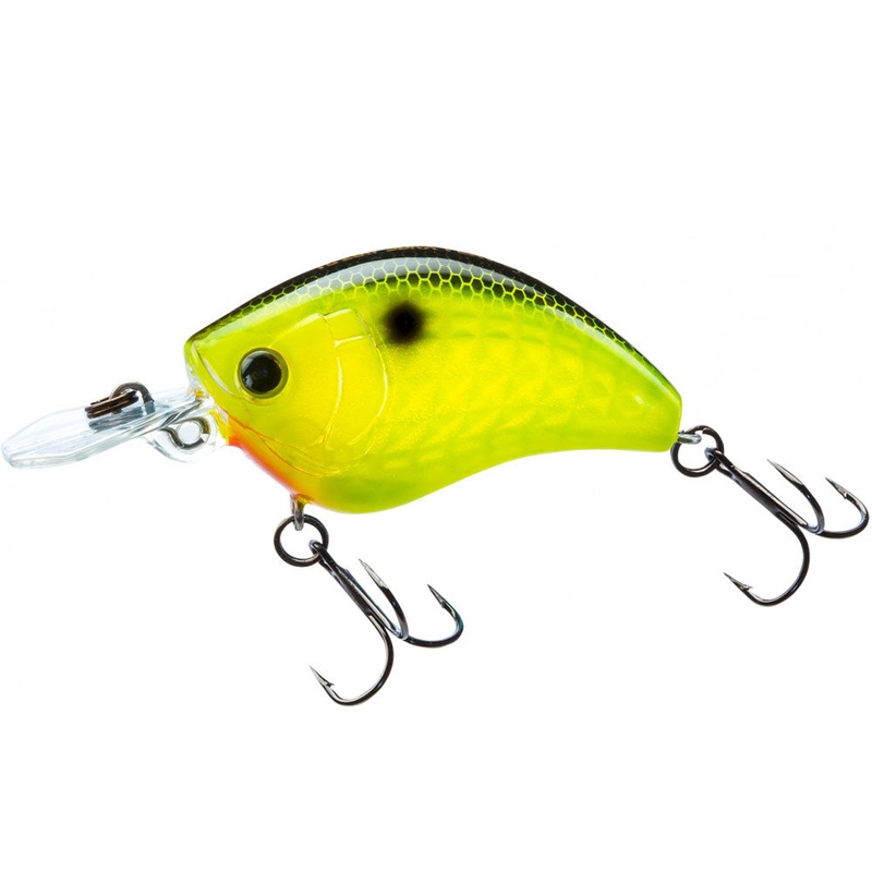 3DR-X Flat Crank 55F|Black Back Chartreuse|Fire Tiger|Ghost Sexy Shad|Prism Chart Perch|Prism Gold Black|Prism Shad|Red Crawfish