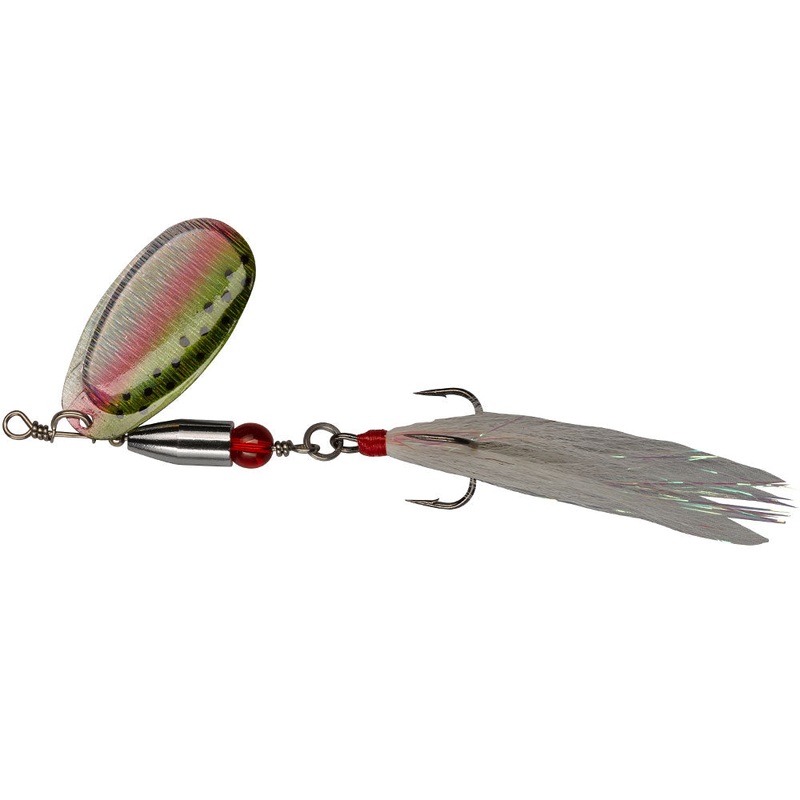 Buck Pike Spinner||5 / 20 g||4 / 18 g||6 / 24 g|Fire Tiger|White Red|Rainbow Trout|Perch|Bleek|Full Silver