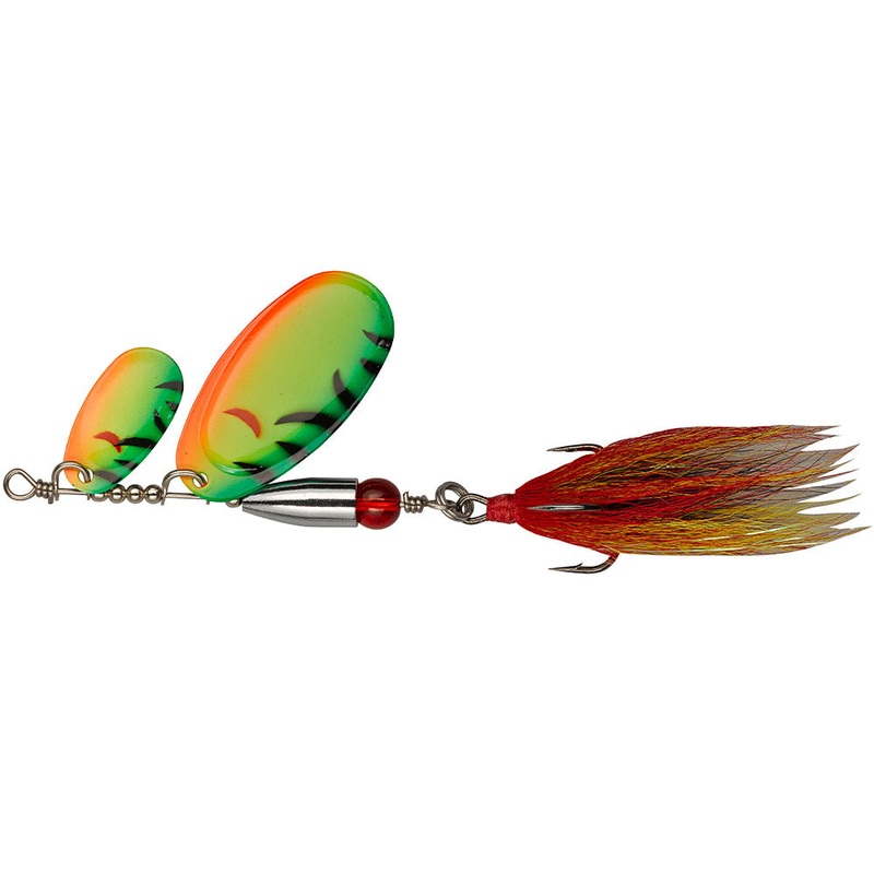 Buck Pike Tandem Spinner||2/6 / 27 g|Fire Tiger|Full Silver|Rainbow Trout