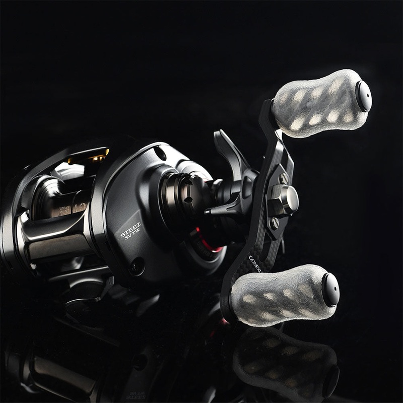 Crank Carbon Handle 95 mm / TPE Finesse Knobs