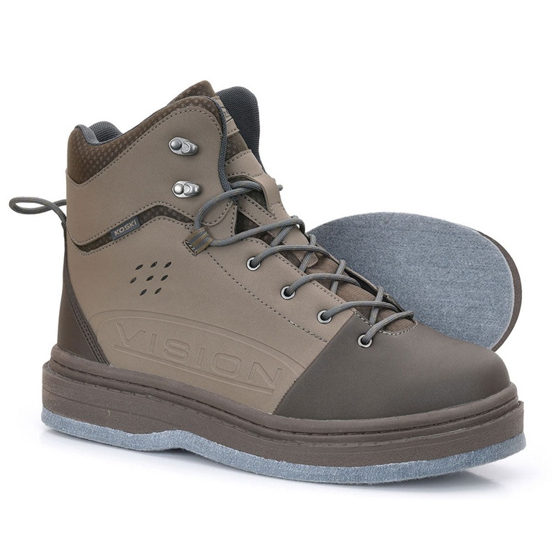 Wading Shoes Koski|Filz|Gummiprofil|43 (EU) / 10 (US)|42 (EU) / 9 (US)|44 (EU) / 11 (US)|45 (EU) / 12 (US)|46 (EU) / 13 (US)