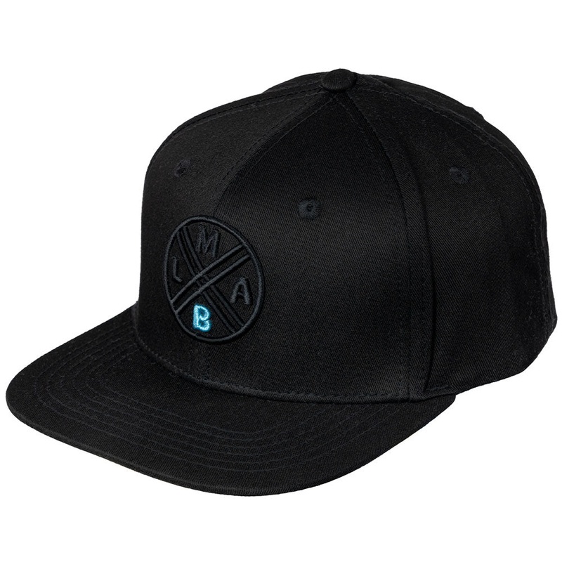 Snapback Cap / Logo|All Black|Green