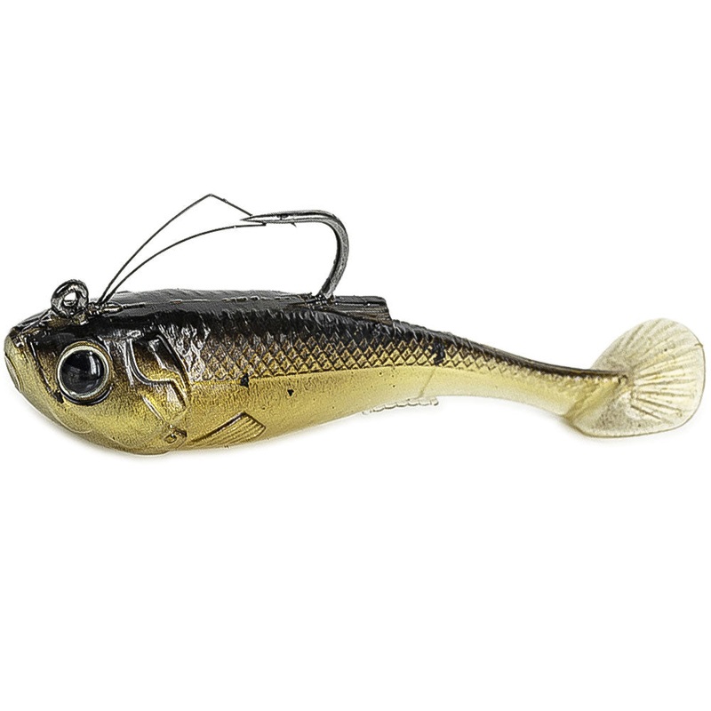 RT Flip Tail|10.5 g (3/8 oz) / 7.6 cm (3″)|14.0 g (1/2 oz) / 7.6 cm (3″)|21.0 g (3/4 oz) / 9.6 cm (3.8″)|Alewife Laminate|Brown Gold|Olive Shad|Perch|Wakasagi|White Shad|Ghost Blue Gill|Green Gill