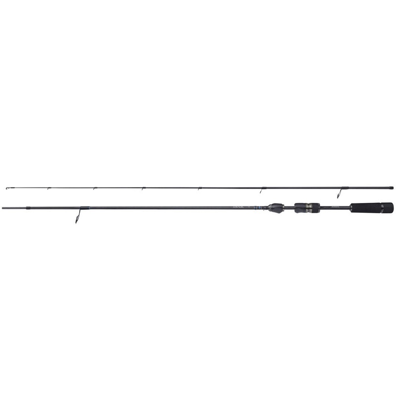 Stradic Spinning (EVA)|61UL / 1.85 m / 1-7 g|63L / 1.90 m / 3-14 g|68ML / 2.03 m / 7-21 g|70UL / 2.13 m / 2-10 g|70L / 2.13 m / 3-14 g|70M / 2.13 m / 7-35 g|70MH / 2.13 m / 14-42 g|74ML / 2.23 m / 7-21 g|78M / 2.33 m / 7-35 g|710MH / 2.38 m / 14-42 g|80H