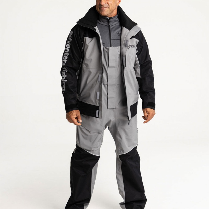 Membranjacke Steel & Black|M|L