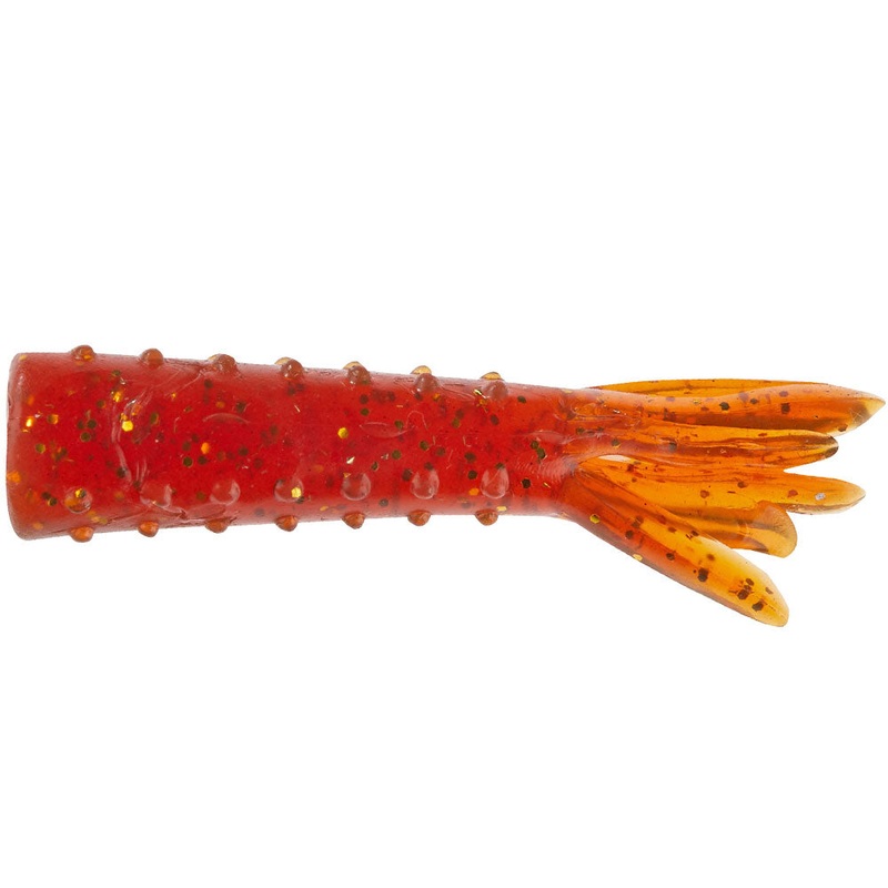 Shirasu Street Hairy Tube|4.5 cm|Crystal|Motoroil|Green Pumpkin Amber Red|Green Pumpkin|Purple Chartreuse