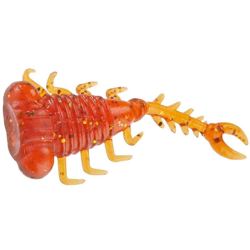 Shirasu Street Micro Beast|3.8 cm|Crystal|Motoroil|Green Pumpkin Amber Red|Green Pumpkin|Purple Chartreuse