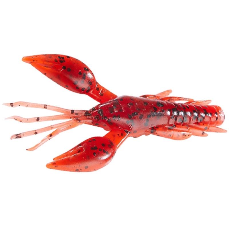 Shirasu Street Scary Crab|4 cm|Green Pumpkin Chartreuse|Motoroil|Hot Craw|Green Pumpkin Amber Red|Watermelon Red Flake|Purple Chartreuse