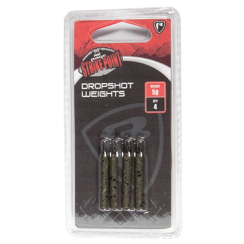 Strike Point Dropshot Weights|5.0 g|7.0 g|10.0 g|12.0 g