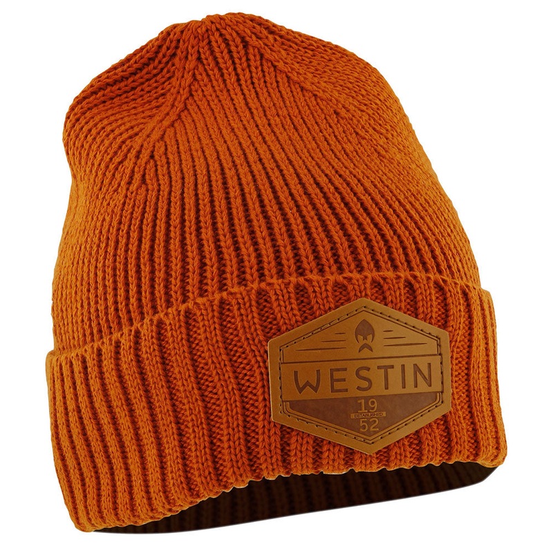 Winter Beanie|Black|Orange