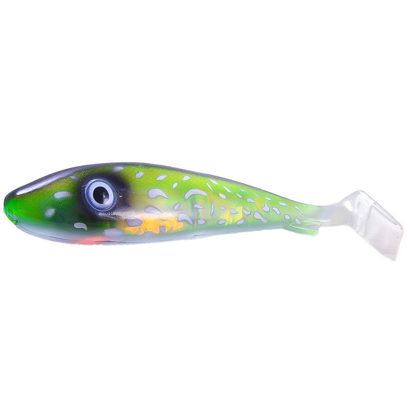 Big McRubber (25 cm)|Baby Pike (Flash Series)|Black’n Chartreuse|Blue Pearl|Copper Shad by Snoken|Crappie Burbot (Flash Series)|Electric Pike Flash (UV Series)|Fegis|FireTiger|Lake Miltona Walleye|Motoroil|Motoroil Black Back (Flash Series)|Natural Motoro