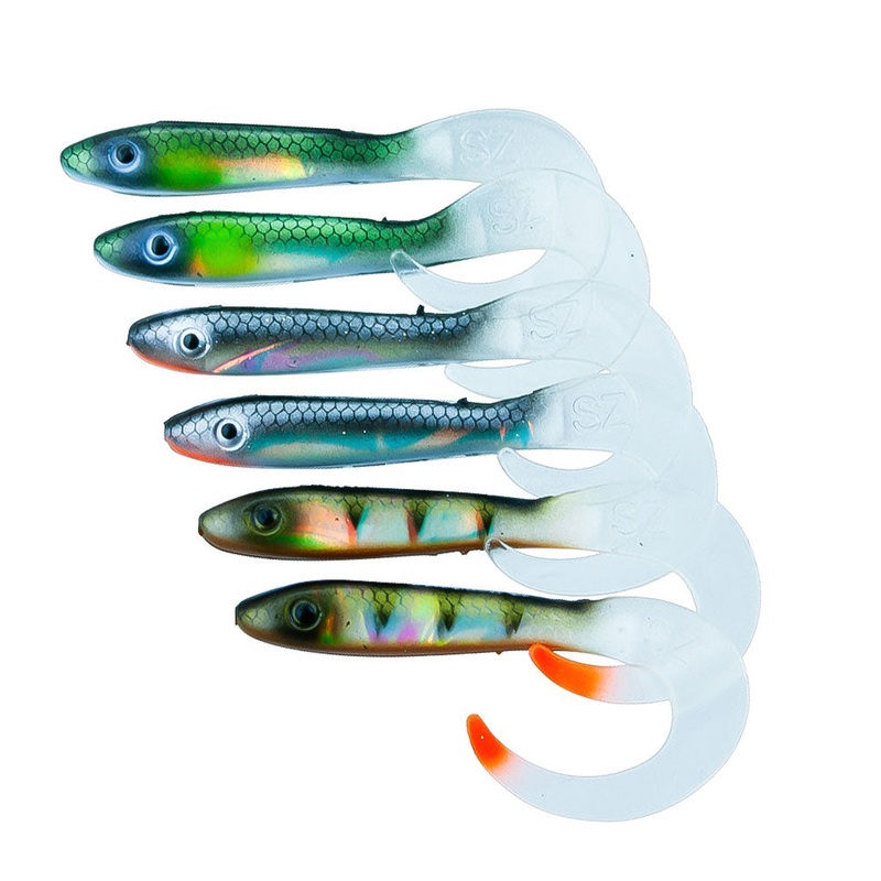 McRubber Tail (11 cm)|Color|Flash|Motoroil|UV