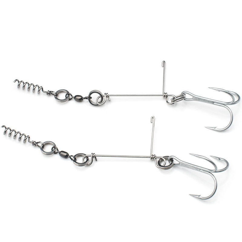 Stinger Tackle|X-Small | 4,5 cm | 1/0|Small | 6 cm | 1/0|Medium | 8,5 cm | 2/0|Large | 10 cm | 3/0|X-Large | 12 cm | 4/0