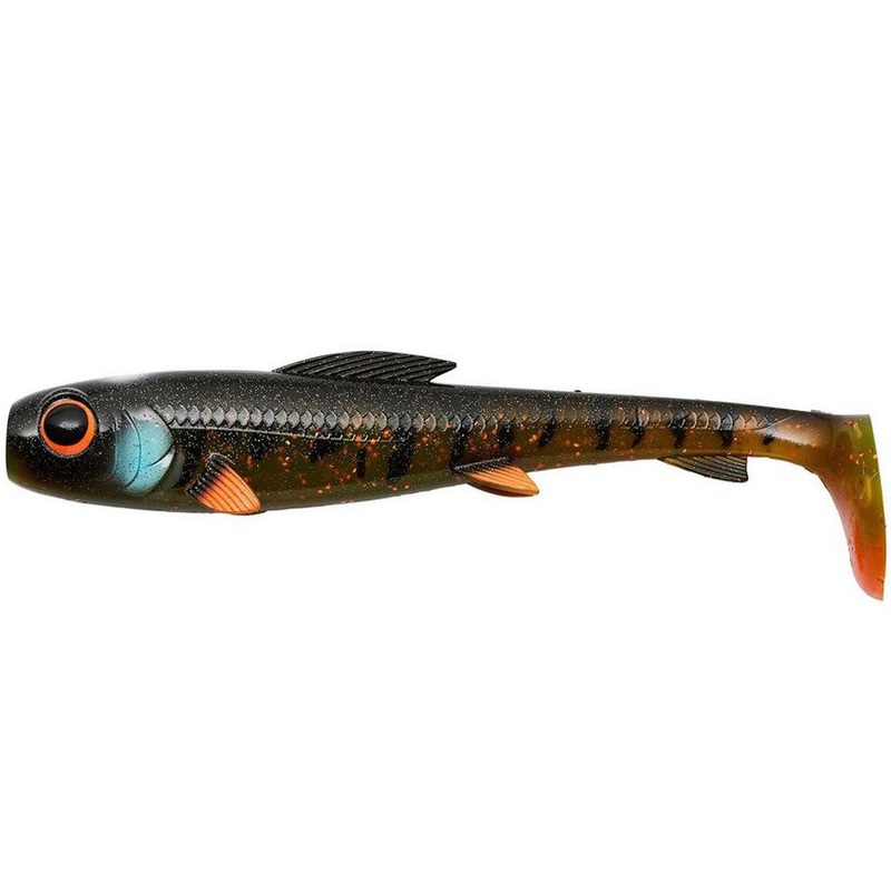 SZ McPike|17 cm|21 cm|25 cm|Burbot Motoroil|Fire Bass|Fire Carp|Miltona Walleye|Real Roach|Red Tiger|UV Black Back Shad|Yellow Fin Perch