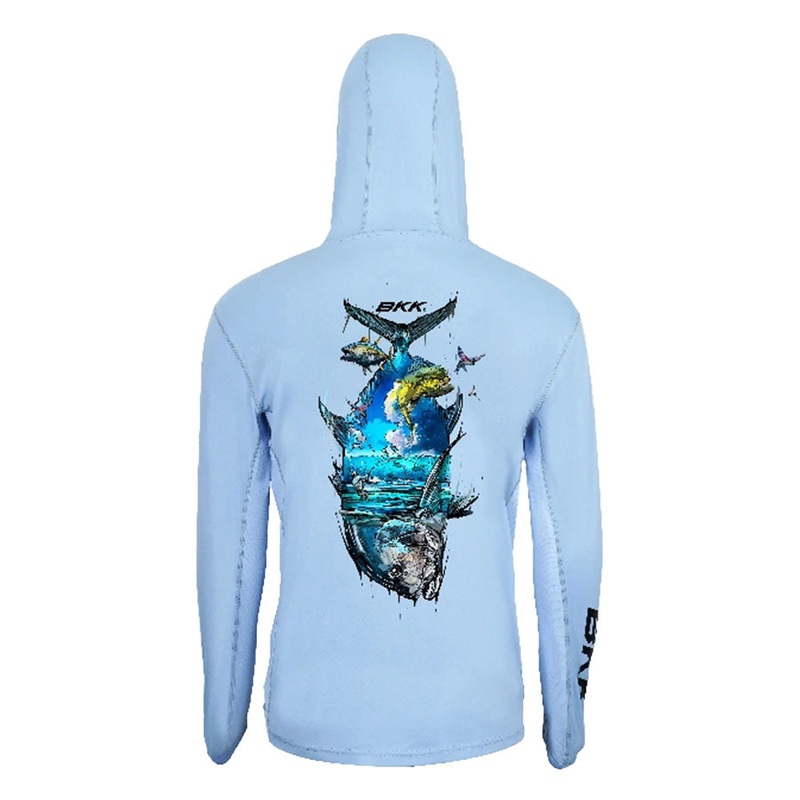 Long Sleeve Performance Shirt / Brand Values GT (Light Blue)