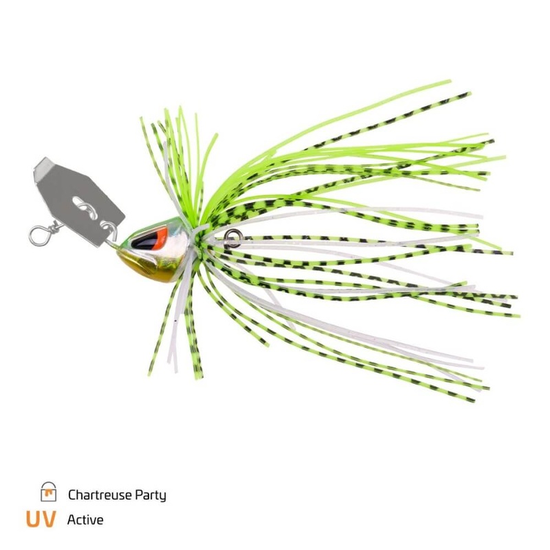 Barsch-Alarm Chatter-Rushka|5 g|7,5 g|10 g|12,5 g|15 g|Baitfish|Chartreuse Party|Moor Fire|Moor Kiwi