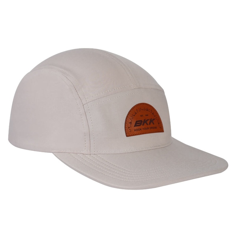 Logo Five Panel Cap|Beige