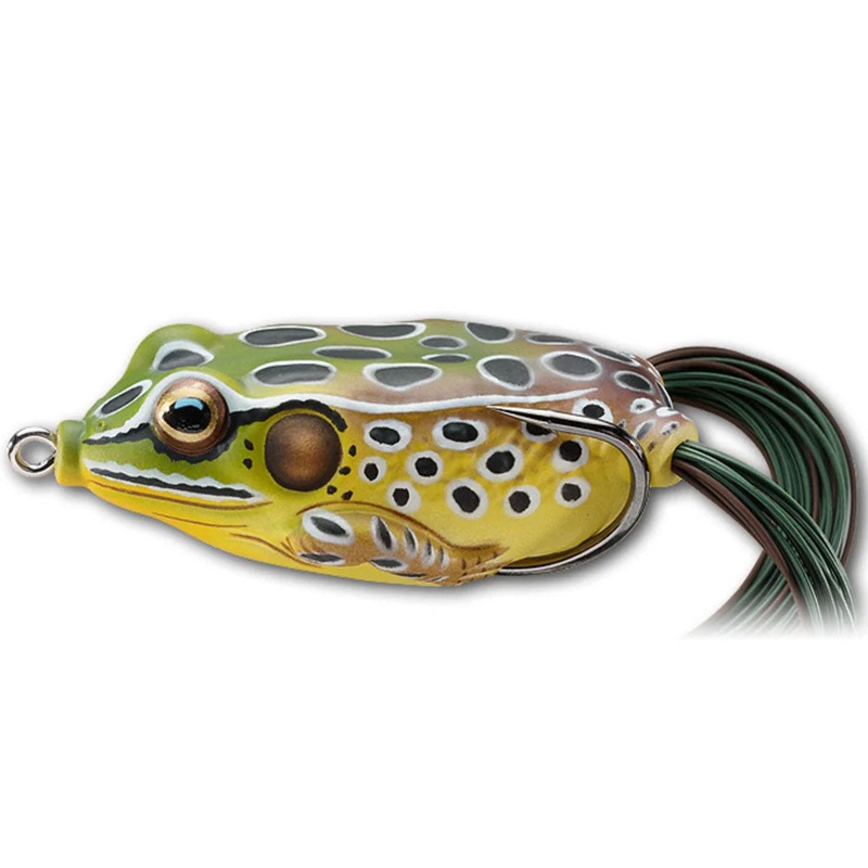 Hollow Body Frog|Emerald/Brown|Floroscent Green/Yellow|Green/Yellow|Tan/Brown