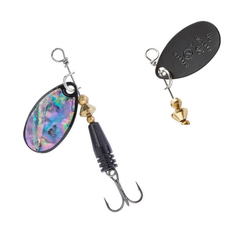 Colonel Abalony Spinner|3 g|5 g|7 g|Abalone-Schwarz|Abalone-Silber|Gelb-Grn|Gelb-Orange|Grn-Rot|Orange|Rot