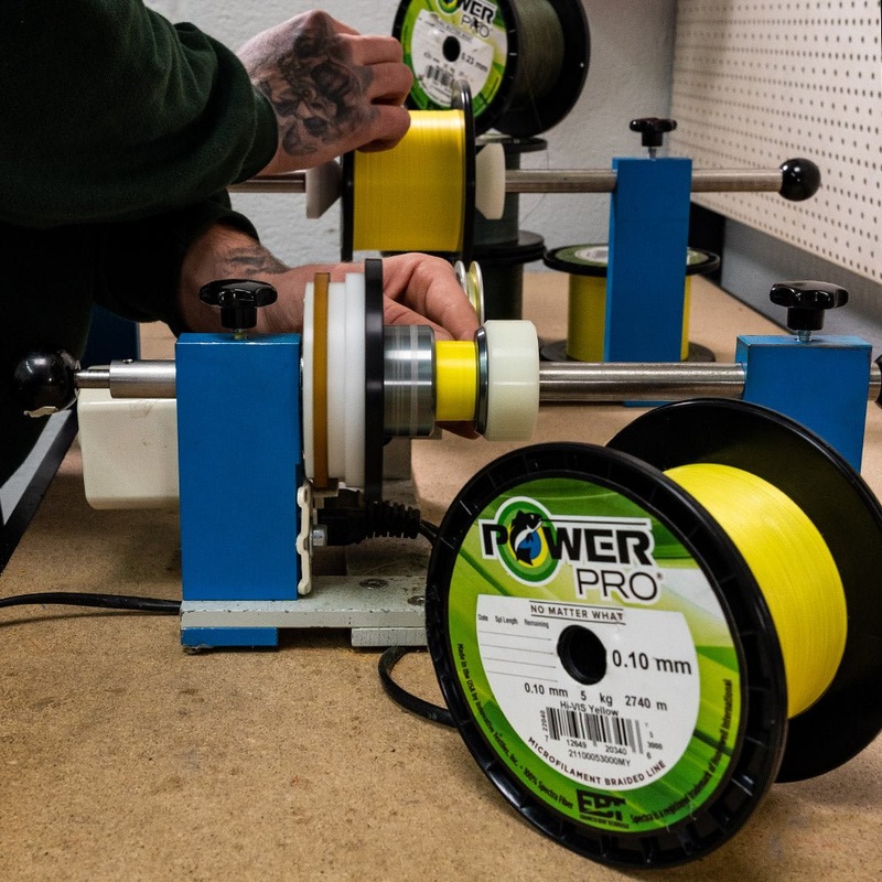 Rolle bespulen: Shimano Power Pro (x4)