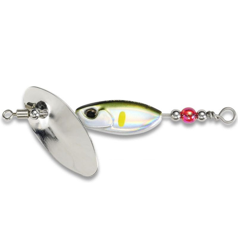 Spearhead Ryuki Spinner|3.5 g|5.0 g|Ayu|Fluorescence Orange|Full Chart Yamame|Green Gold|Gold Slash UV|Lime Chart Yamame|Mat Black|Pink Yamame|Red Gold|Silver Slash UV|Wakasagi|Yamame|Yamame Red Belly