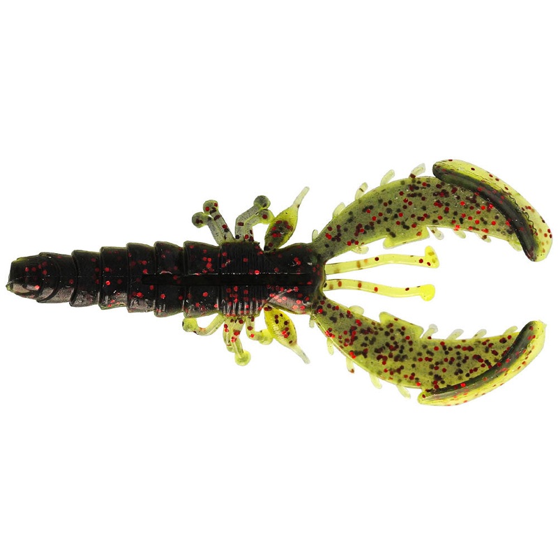 CreCraw Slim|Black/Chartreuse|Motoroil Pepper|Sangria|UV Craw|Dark Water Mix 22|Clear Water Mix 22