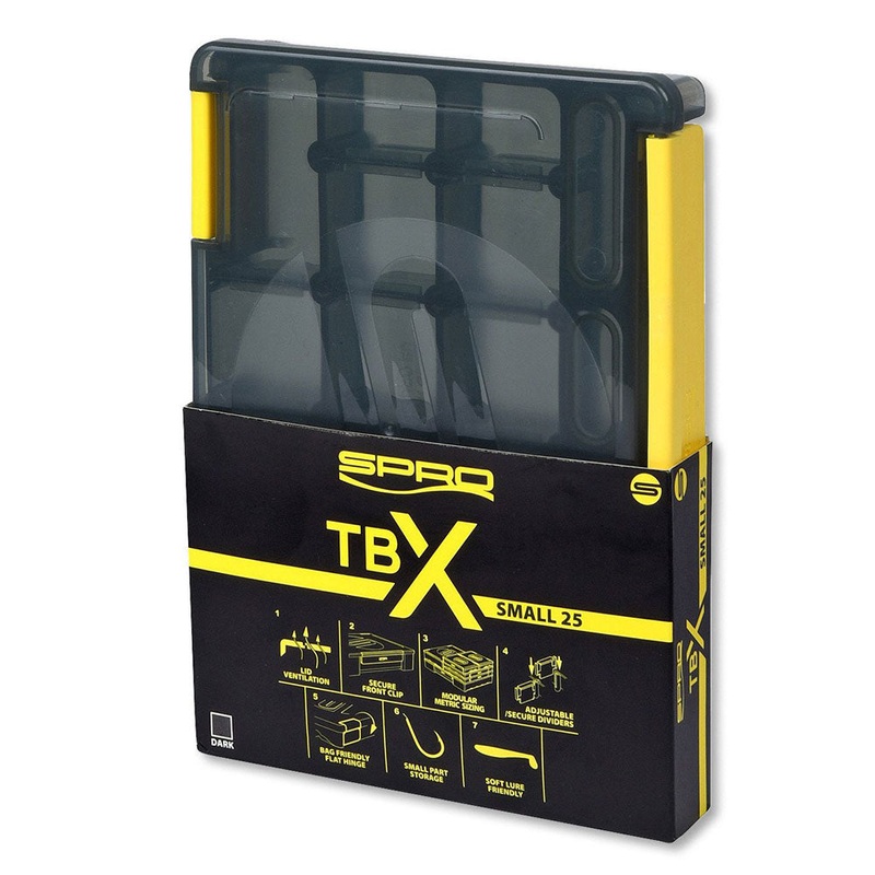 TBX Tackle Box|S25 / 17.5×12.5×2.5 mm|M25 / 25×17.5×2.5 mm|M50 / 25×17.5×5 mm|L50 / 35x25x5 mm|L80 / 35x25x8 mm