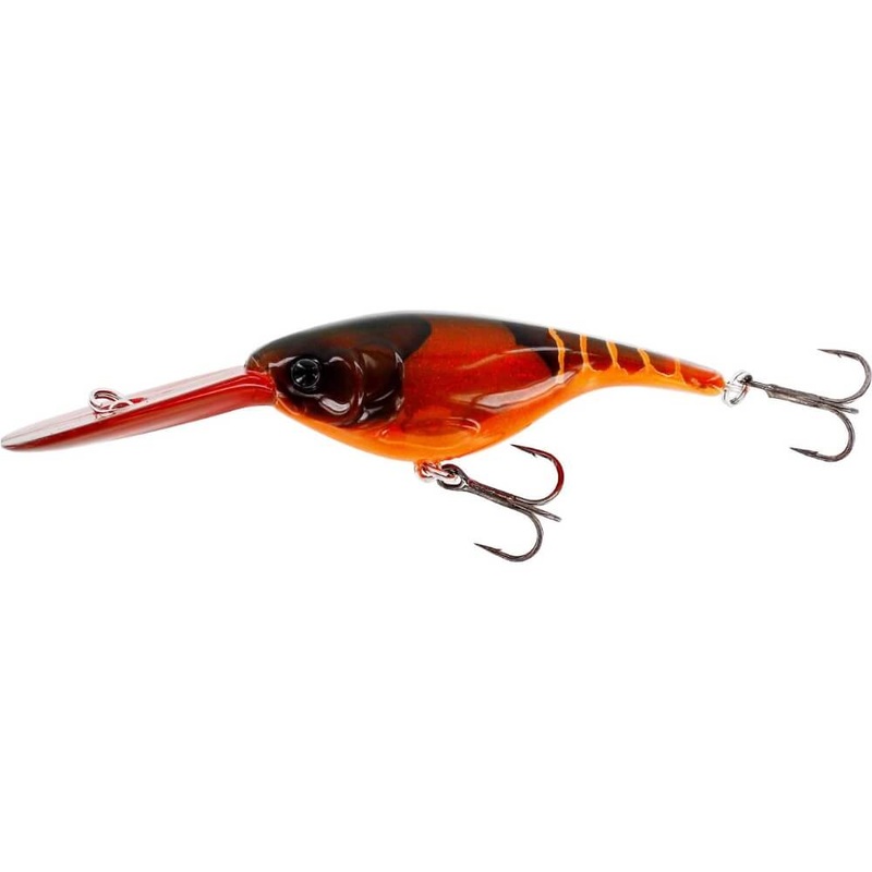 BabyBite DR|3D Fire Craw|Clear Brown Craw