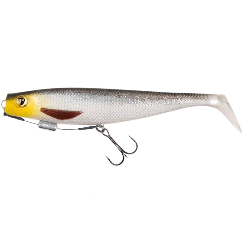 Pro Shad Loaded|14 cm|18 cm|Glitter Perch|Silver Halo|UV Natural Perch