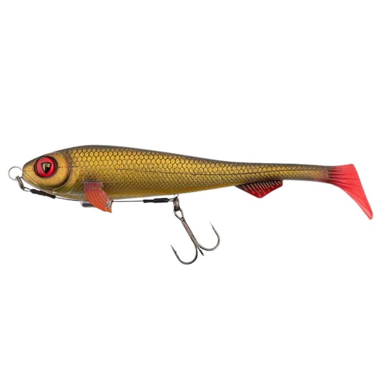 Super Slick Shad Loaded|18 cm|23 cm|Golden Prey|Silver Ghost|UV Natural Perch