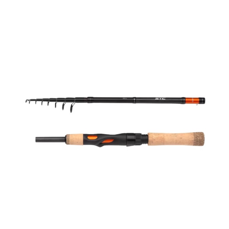 STC AX Mini Tele Spinning|1.80 m / 3-14 g|1.80 m / 7-21 g|2.10 m / 7-21 g|2.10 m / 10-30 g|2.40 m / 3-14 g|2.40 m / 10-30 g|2.70 m / 7-21 g|2.70 m / 10-30 g