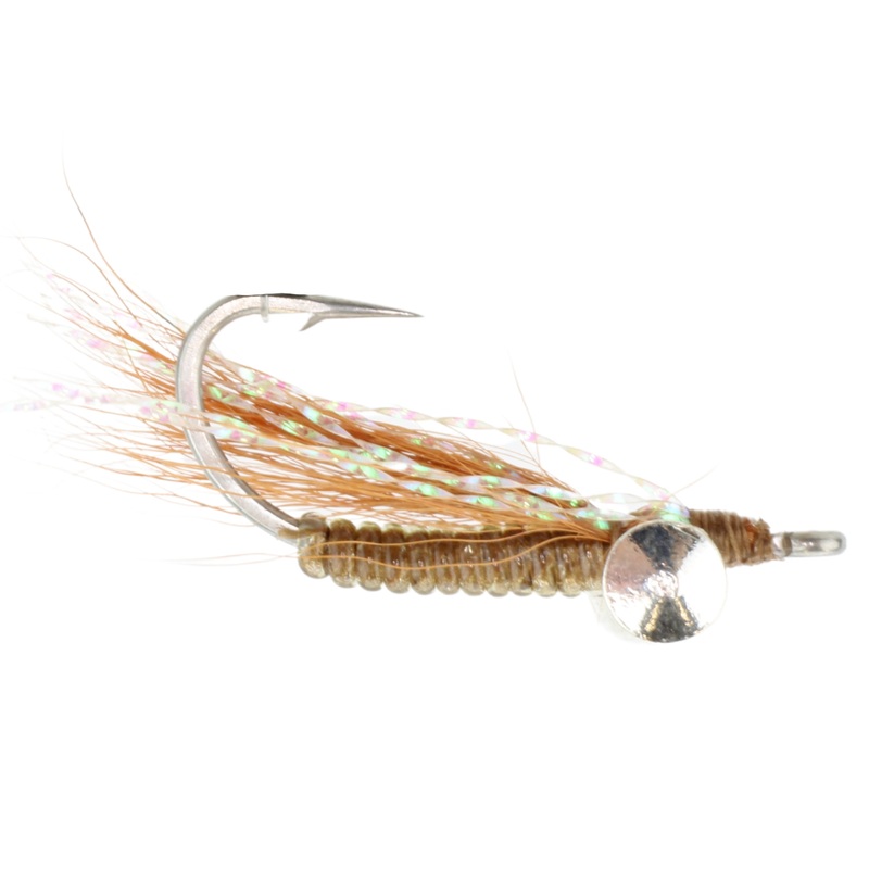 Brown Crazy Charlie Fly Tying Material Kit, size 4 | Wild Water Fly Fishing