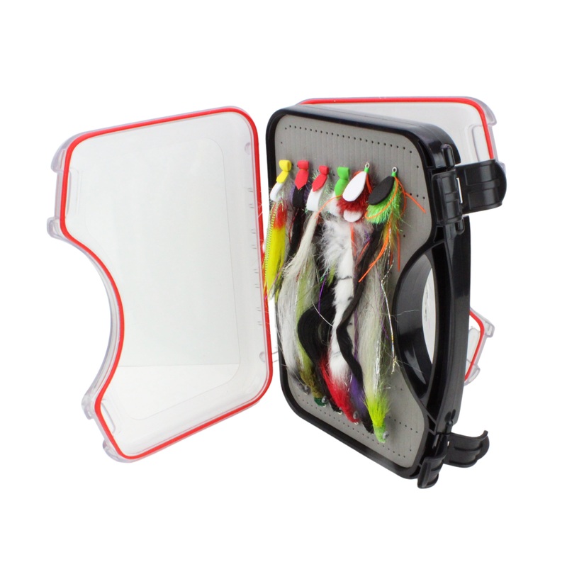 Big Flies for Big Fish Fly Assortment, 30 Flies | Fly Suitcase | Wild Water Fly Fishing