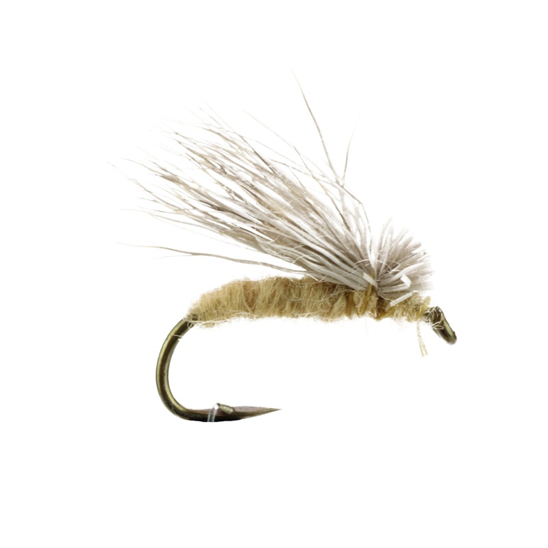 No Hackle Tan Caddis Fly Tying Material Kit, size 12 | Wild Water Fly Fishing