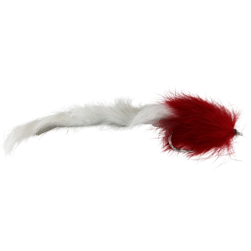 Red and White Pike Fly Tying Material Kit, size 3/0 | Wild Water Fly Fishing