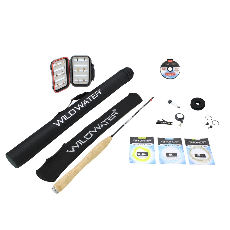 Tenkara Fly Fishing Kit, 6 ft Rod| Wild Water Fly Fishing