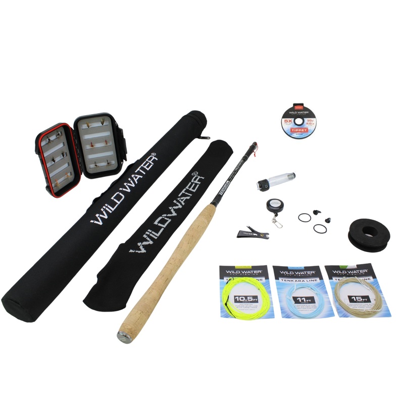 Tenkara Zoom Fly Fishing Kit, 12-13ft Rod | Wild Water Fly Fishing