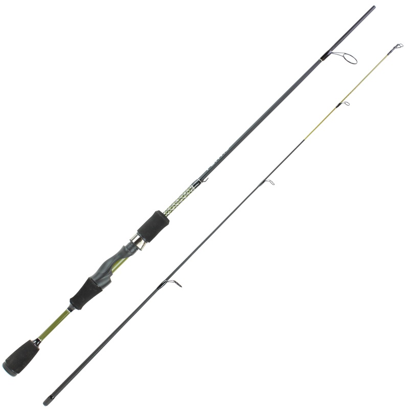 5′ Fiberglass/Graphite Spinning Rod, Ultra Light Action | 2 Piece | FORTIS