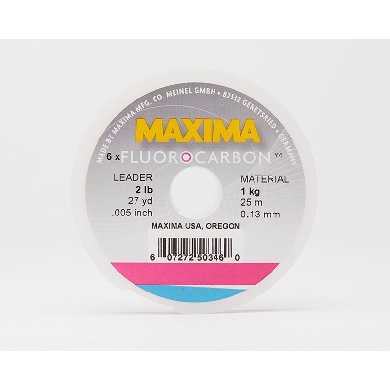 Maxima Fluorocarbon Fishing Line – Leader Wheel
