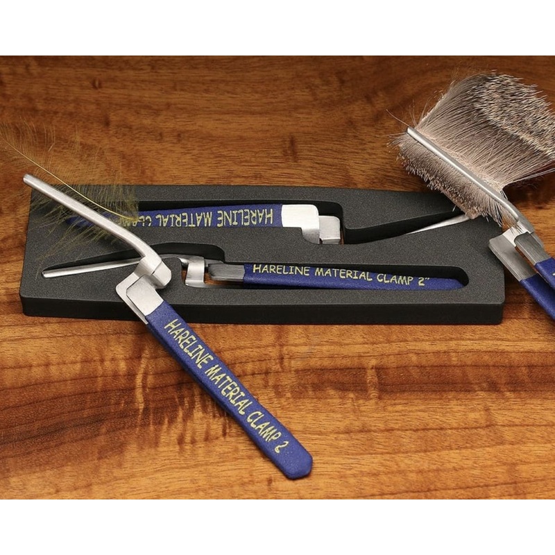 Hareline Material Clamp Set|Small (1 in)|Medium (1.5 in)|Large (2 in)