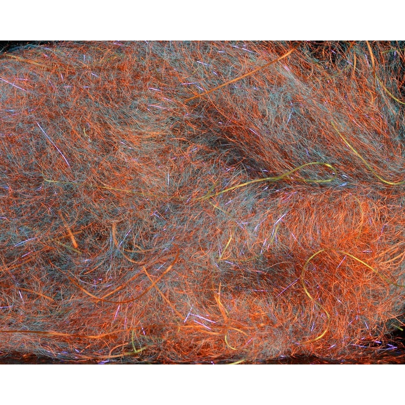 Hareline Cohen’s Carp Dub|Acapulco Red|Alfredo Cream|Blaze Orange|Cray Zee Olive|Cray Zee Orange|Martian Mean Green|Molting Gray|Northern Lights Black|Rain Forest Green|Rusty Nail|Stone Ground Mustard|The Olive Bar