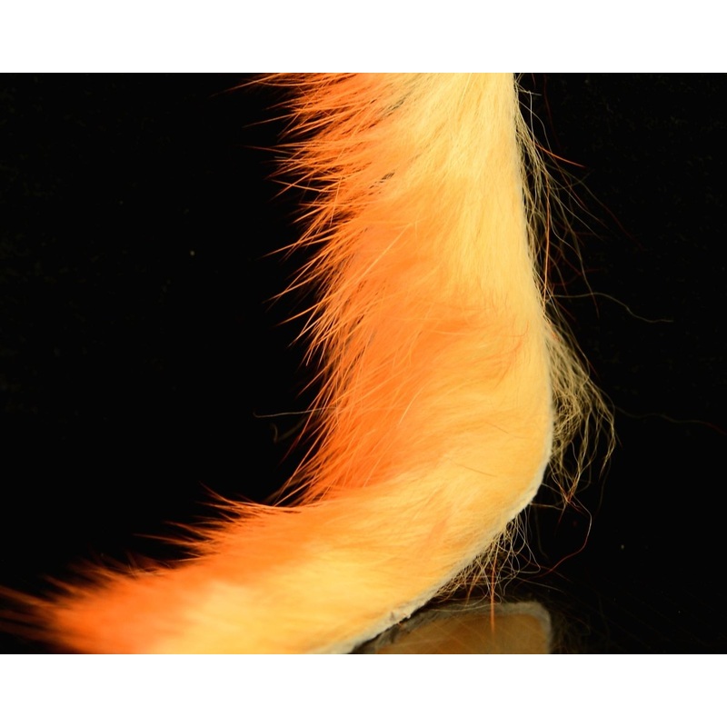 Hareline Crosscut Rabbit Flesh Strips Two Tone