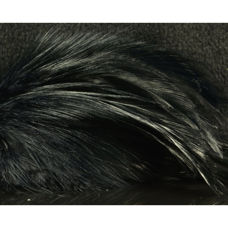 Fish Hunter Neck Hackle|Black|Bleached White|Dark Olive|Dark Turquoise / Kingfisher Blue|Hot Orange|Hot Red|Kelly Green|Lemon Yellow|Light Olive|Medium Olive|Royal Blue|Tan|UV Black|UV Brown|UV Crawfish Orange|UV Fluorescent Chartreuse|UV Fluorescent Dams