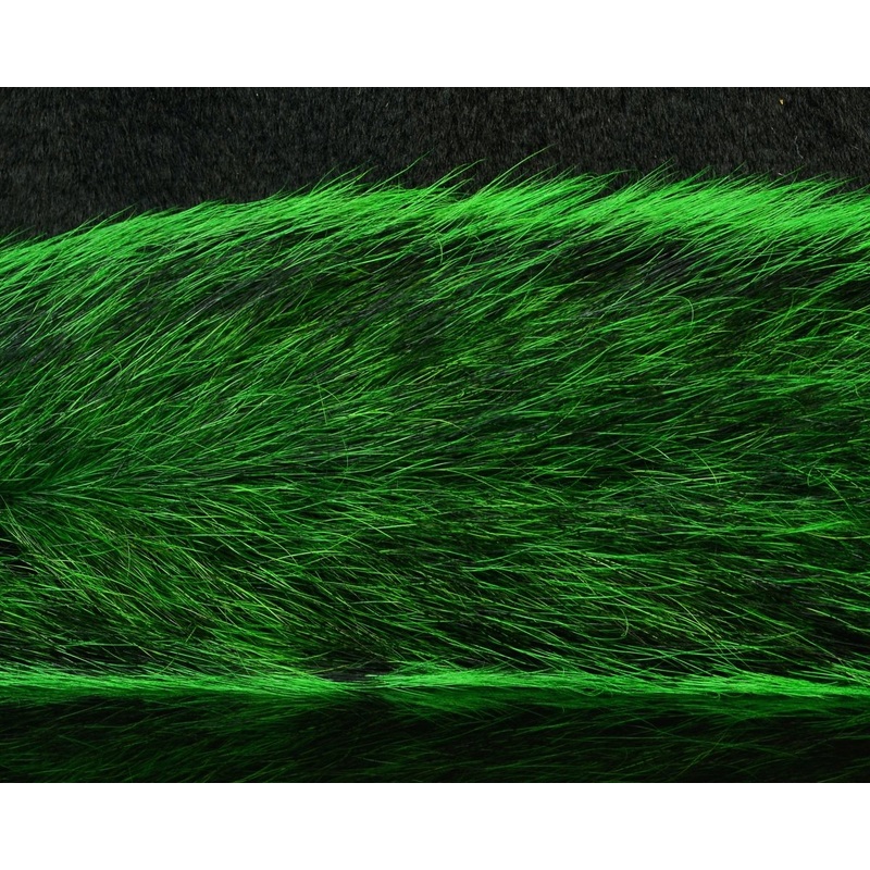 Hareline Gray Squirrel Tail|Green|Blue|Natural Gray|Orange|Purple|Red|Yellow