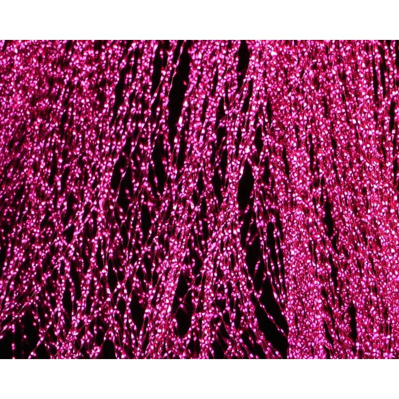 Hareline Krystal Flash|Alaskan Fuchsia|Black|Bonefish Pink|Bonefish Tan|Copper|Dark Purple|Fluorescent Cerise|Fluorescent Chartreuse|Fluorescent Fire Orange|Fluorescent Orange|Fluorescent Shrimp Pink|Gold|Gray Ghost|Green|Hot Yellow|Light Blue|Medium Brow