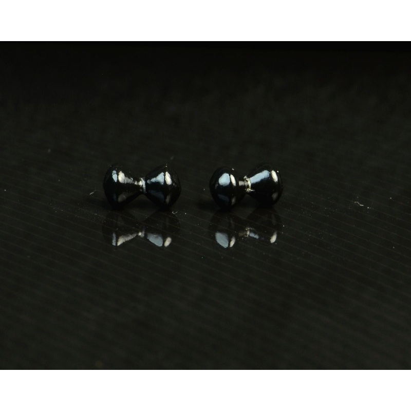 Hareline Heavy Lead Eyes|Small|Medium|Large|Extra Large|Black|Nickel