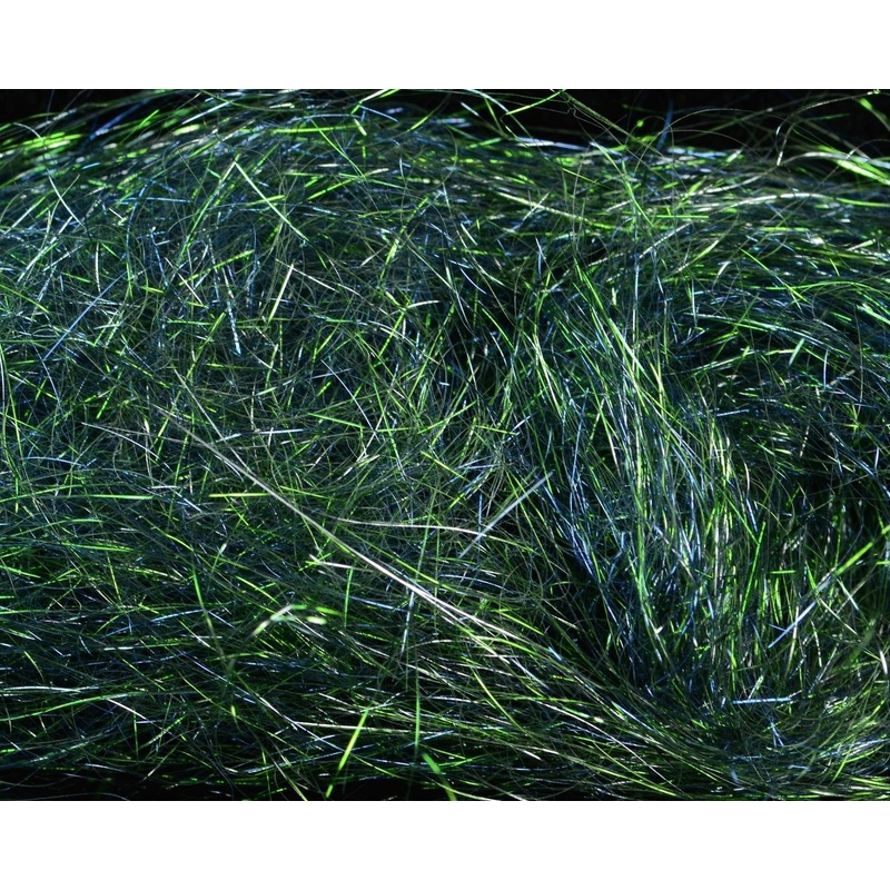 Hareline Ice Wing Fiber|Aquamarine|Baitfish Mix|Black|Bloody Fuchsia|Blue Steelie|Blue Purple Back|Brown|Dark Olive|Electric Purple|Fluorescent Chartreuse|Fluorescent Hot Pink|Fluorescent Shell Pink|Fuchsia|Gold|Gold Blaze|Golden Tan|Gray|Gray Minnow|Gree