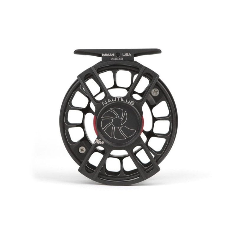 Nautilus X-Series Fly Reel|XS (3/4)|XM (4/5)|XL (6/7)|XL Max (7/8)|Black|Brushed Titanium